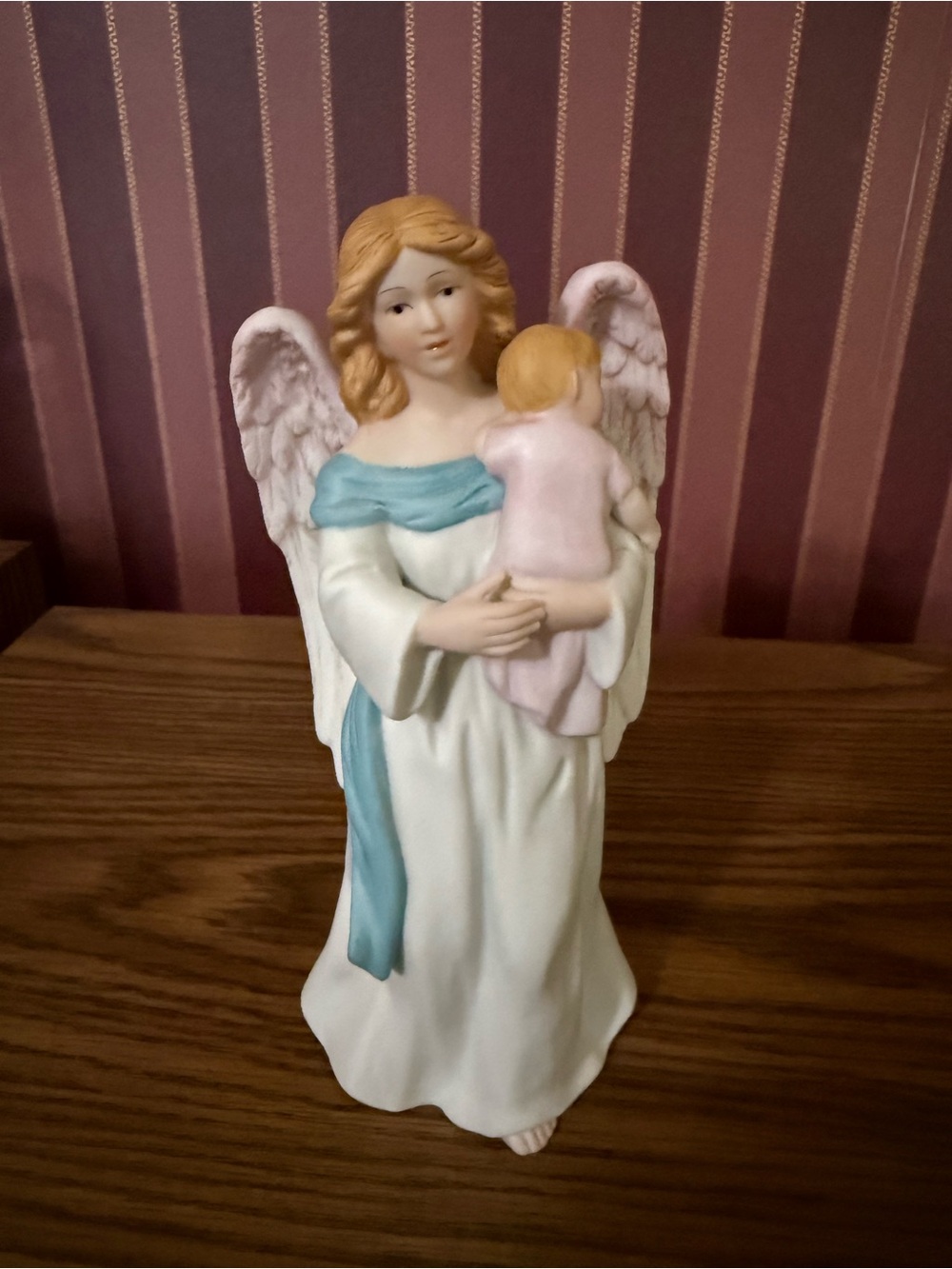 Home Interior 1434 Angel & Baby Figurine